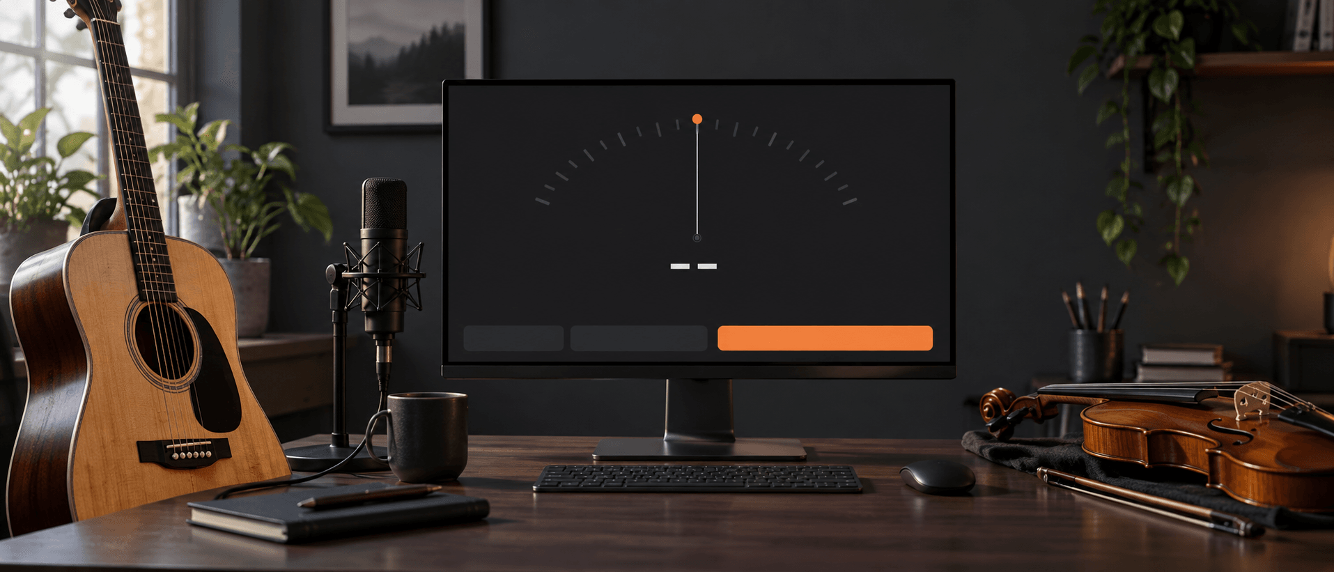 Accurate Browser Based Pitch Tuner