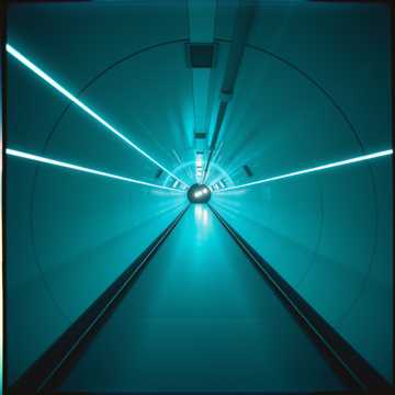 A deep, atmospheric build-up perfect for a solitary drive through a futuristic tunnel.
